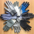 13G Chineema Knitted Cut Resistant Gloves with Smooth Nitrile Palm Coated